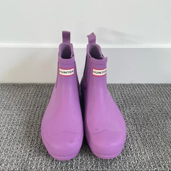 Hunter Purple Women's Winter & Rain Boots - Picture 2 of 5